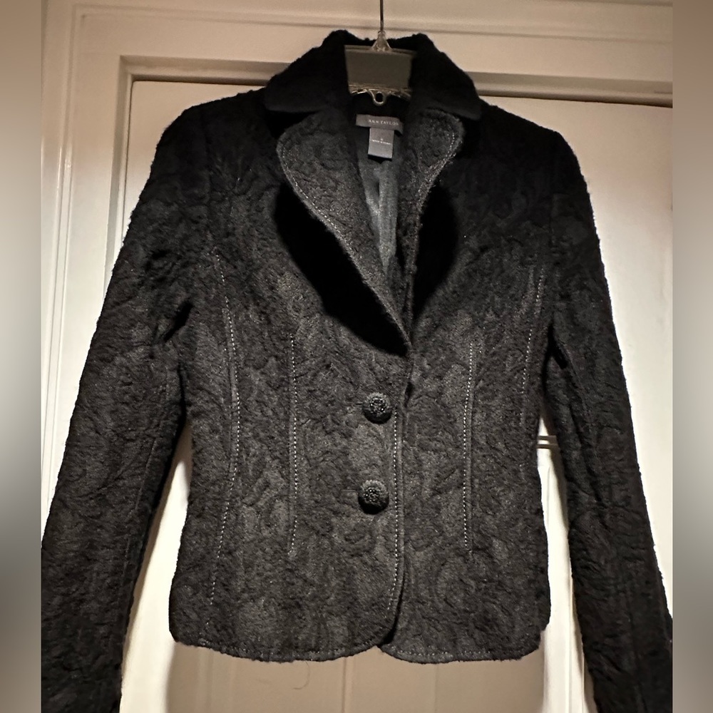 Ann Taylor Brocade Jacket